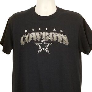 Dallas Cowboys Authentic Short Sleeve Crew T Shirt‎ Men Size Medium Navy Blue